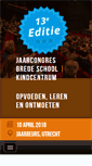 Mobile Screenshot of bredeschoolcongres.nl